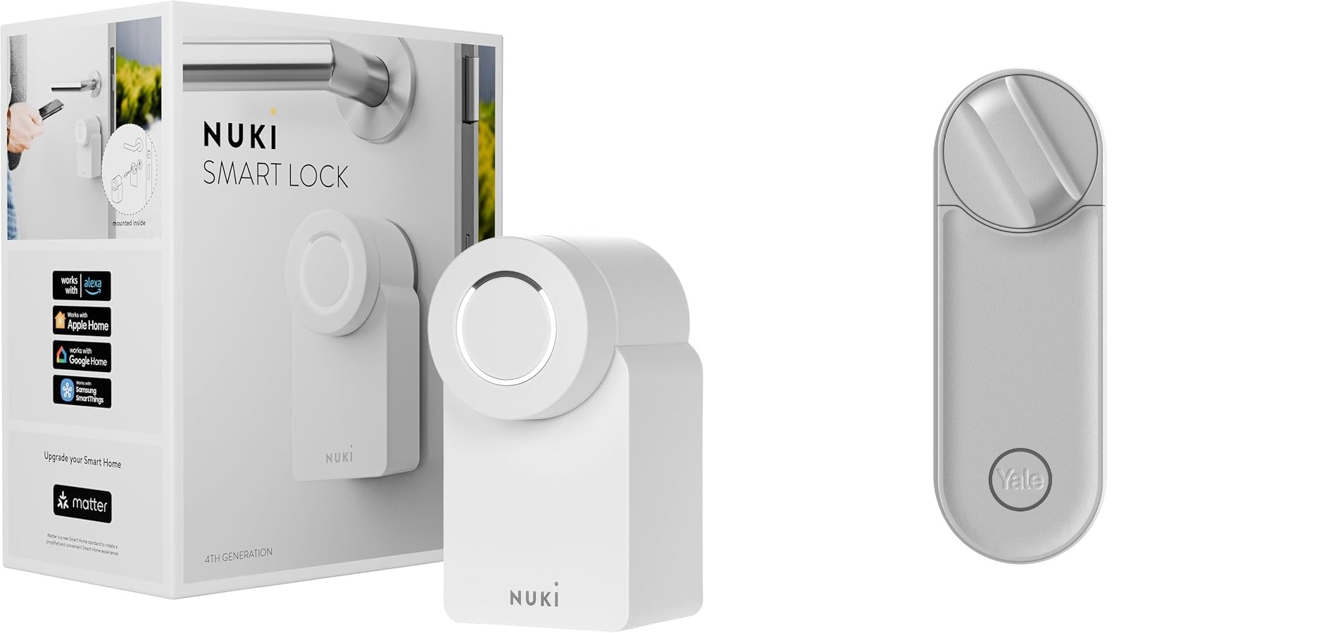 Cerraduras Nuki y Yale